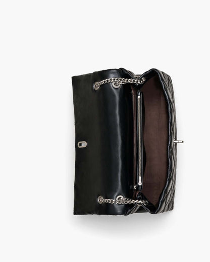 Marc Jacobs Signature - The Quilted XL Dual Convertible Shoulder Bag Black