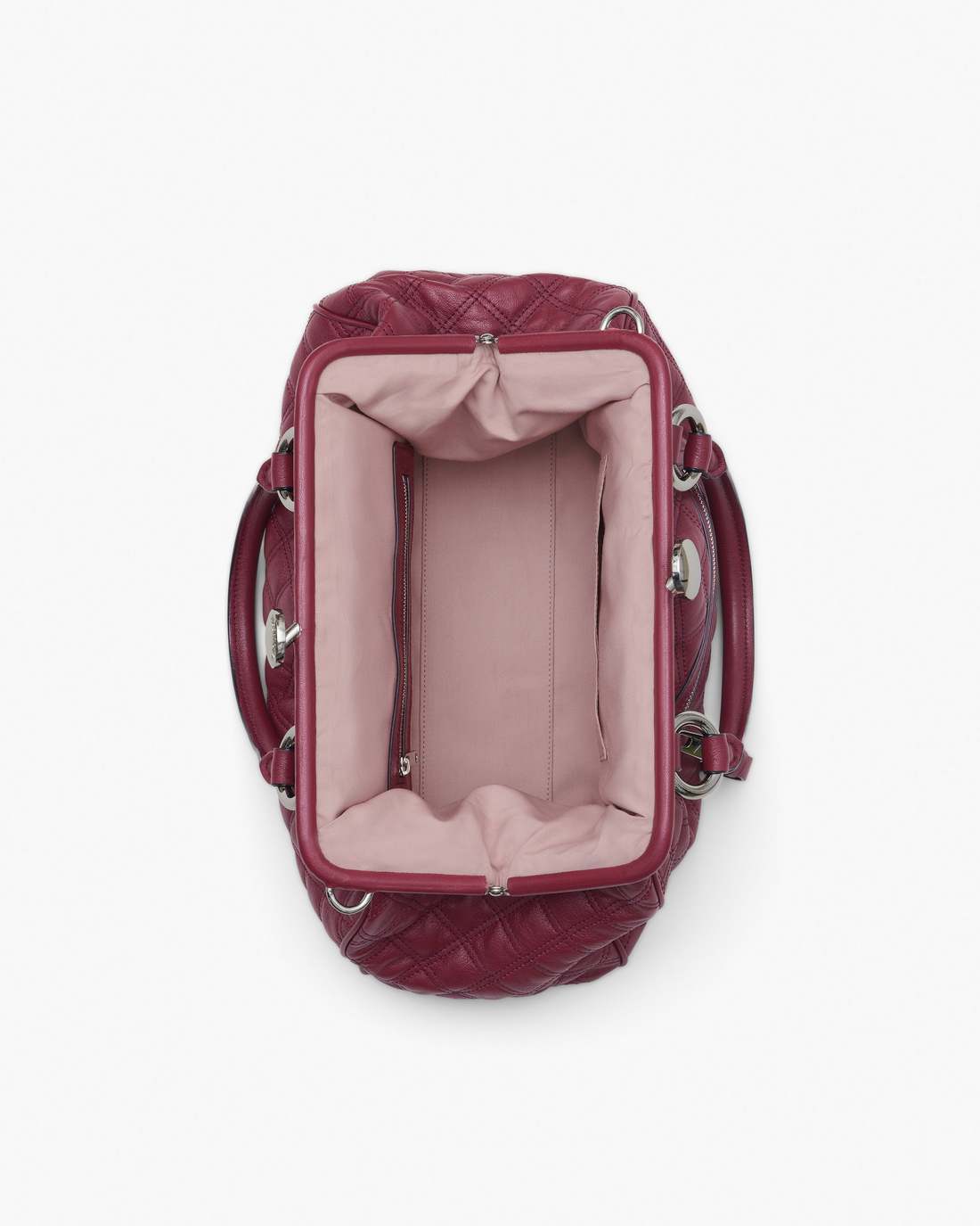 Marc Jacobs Quality - Re-Edition Quilted Leather Stam Bag Cherry