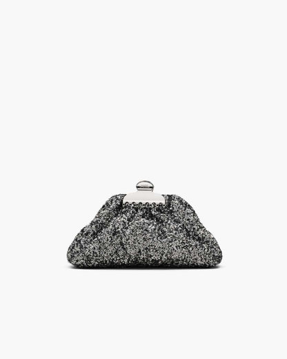 Marc Jacobs Value - The Sequin Glam Small Clutch Silver
