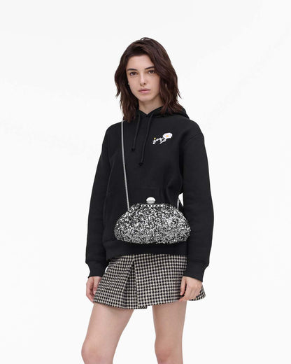 Marc Jacobs Value - The Sequin Glam Small Clutch Silver