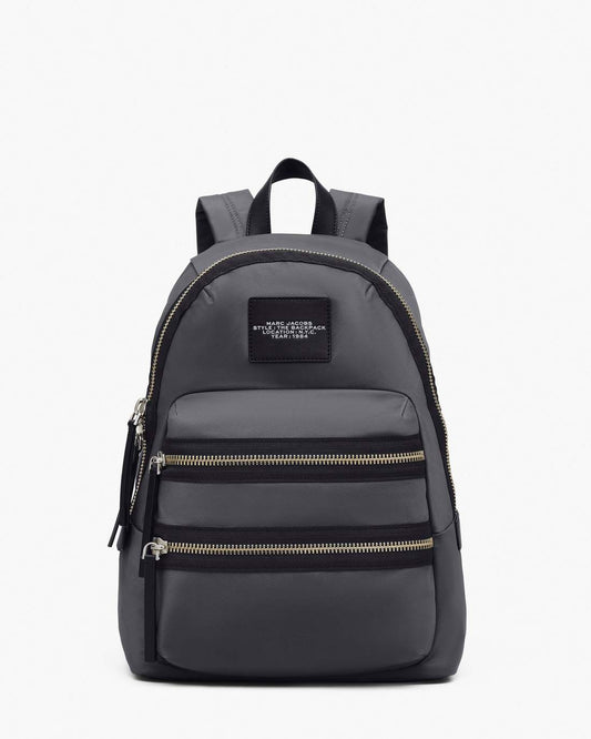 Marc Jacobs Popular - The Biker Nylon Large Backpack Dark Shadow