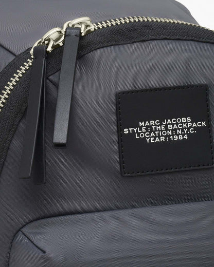 Marc Jacobs Popular - The Biker Nylon Large Backpack Dark Shadow