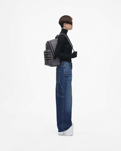 Marc Jacobs Popular - The Biker Nylon Large Backpack Dark Shadow
