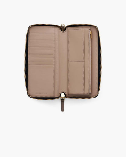 Marc Jacobs Special Offer - The Leather Continental Wallet Cement