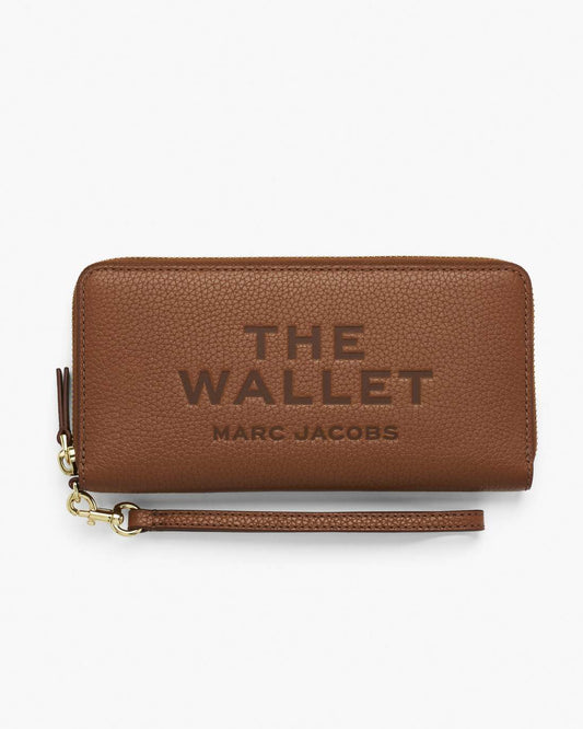 Marc Jacobs Best Seller - The Leather Continental Wallet Argan Oil