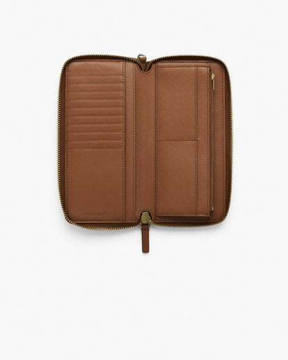 Marc Jacobs Best Seller - The Leather Continental Wallet Argan Oil