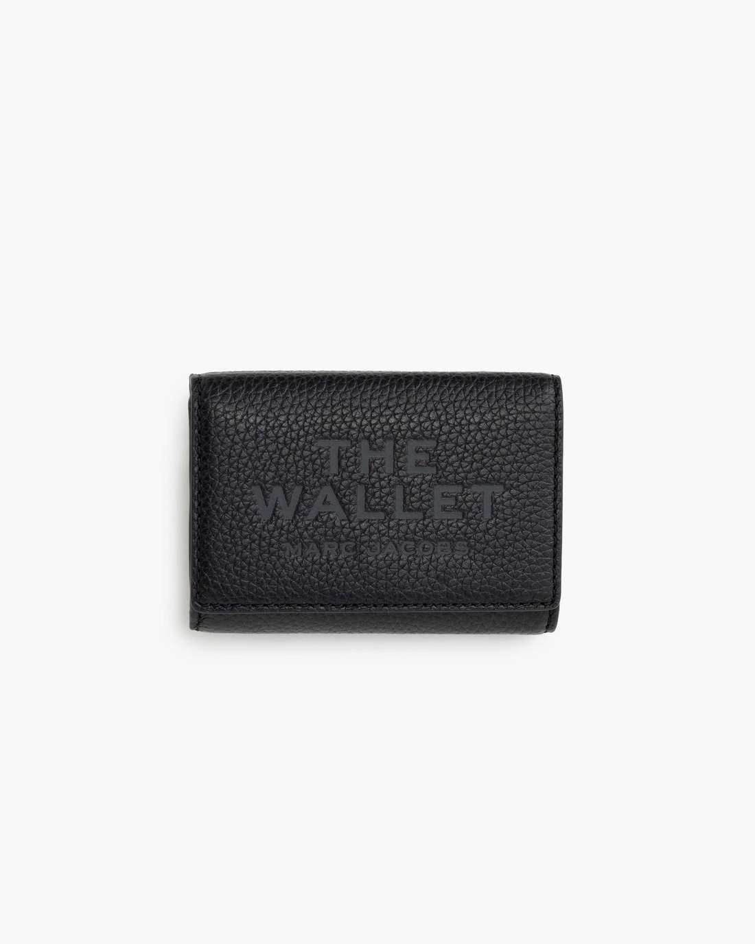 Marc Jacobs Discount - The Leather Trifold Wallet Black