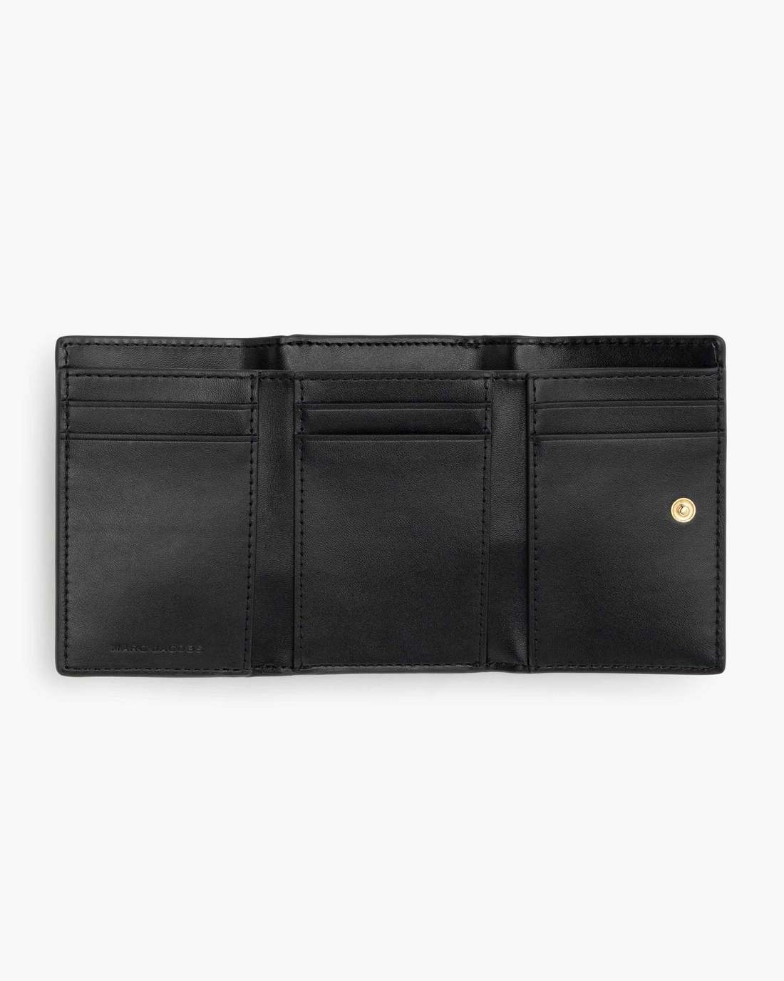 Marc Jacobs Discount - The Leather Trifold Wallet Black