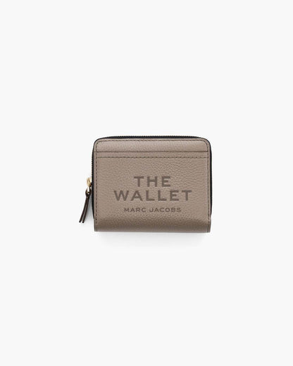 Marc Jacobs Popular - The Leather Mini Compact Wallet Cement