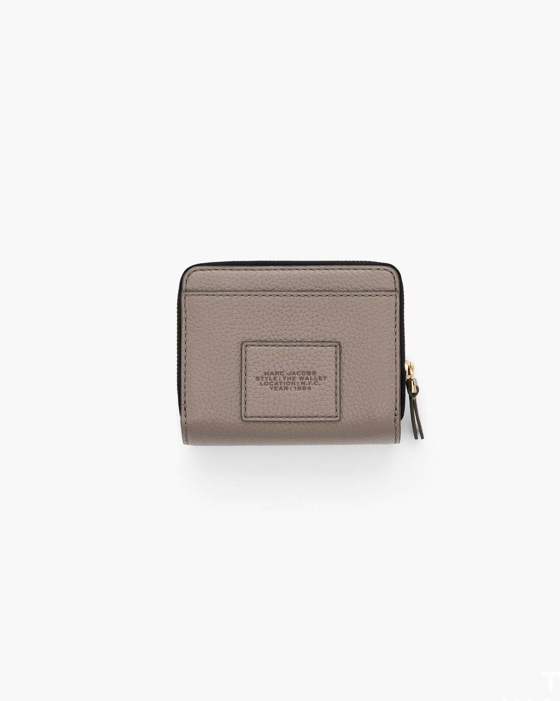 Marc Jacobs Popular - The Leather Mini Compact Wallet Cement
