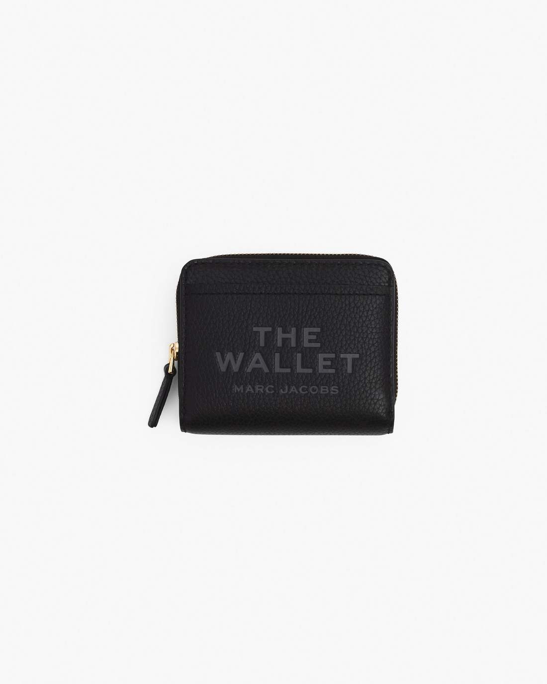 Marc Jacobs Exclusive - The Leather Mini Compact Wallet Black