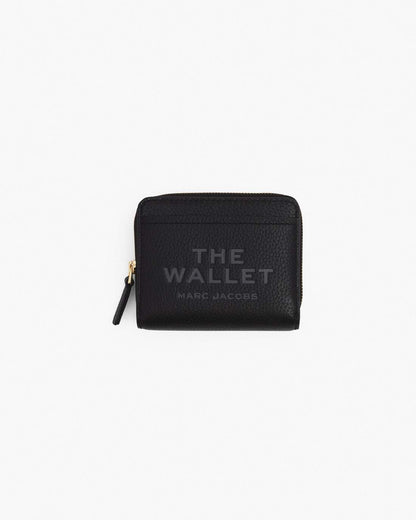 Marc Jacobs Exclusive - The Leather Mini Compact Wallet Black