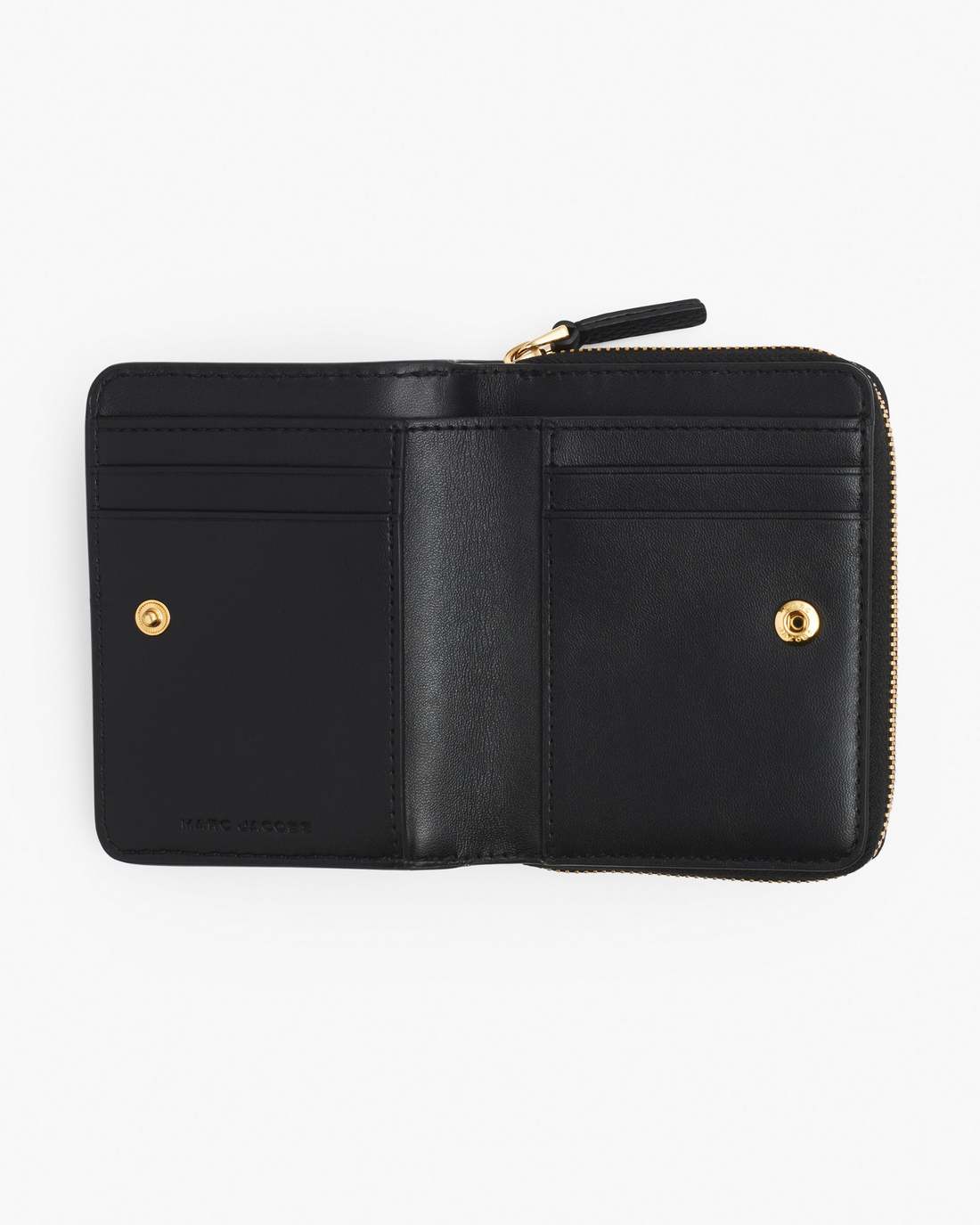 Marc Jacobs Exclusive - The Leather Mini Compact Wallet Black