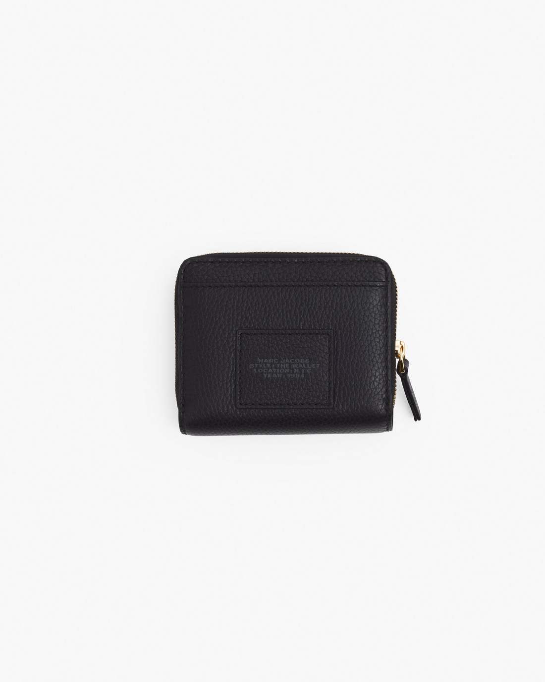 Marc Jacobs Exclusive - The Leather Mini Compact Wallet Black