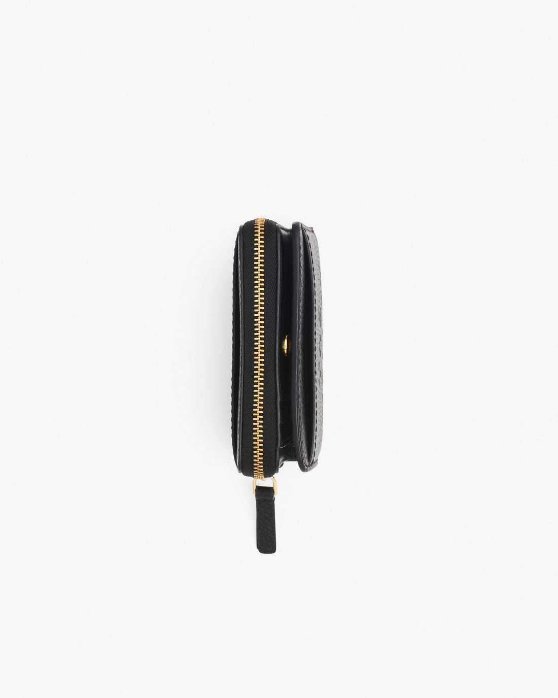 Marc Jacobs Exclusive - The Leather Mini Compact Wallet Black
