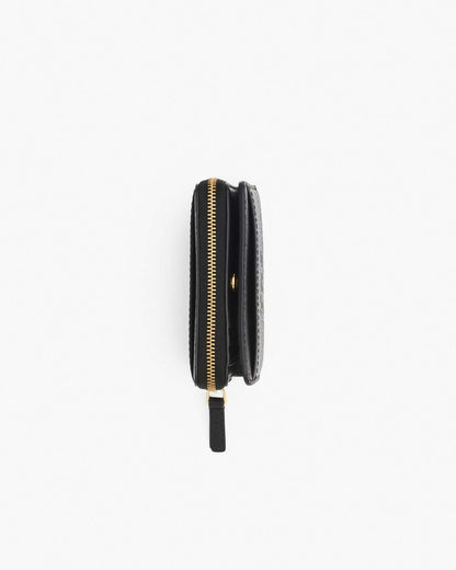 Marc Jacobs Exclusive - The Leather Mini Compact Wallet Black