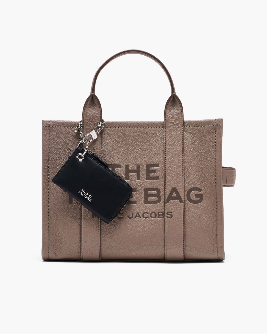Marc Jacobs Discount - The Everyday Top Zip Charm Wallet Black