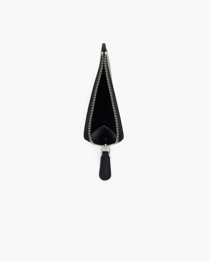 Marc Jacobs Discount - The Everyday Top Zip Charm Wallet Black