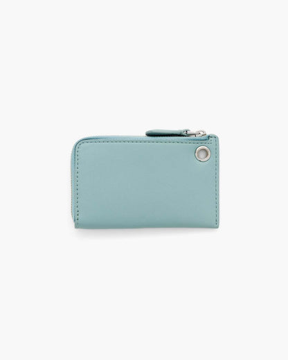Marc Jacobs Premium - The Everyday Top Zip Charm Wallet Sky Blue