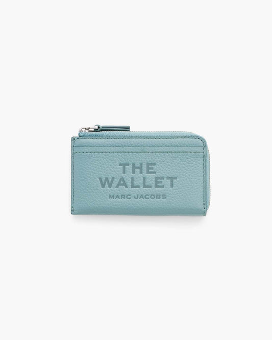 Marc Jacobs Featured - The Leather Top Zip Multi Wallet Sky Blue