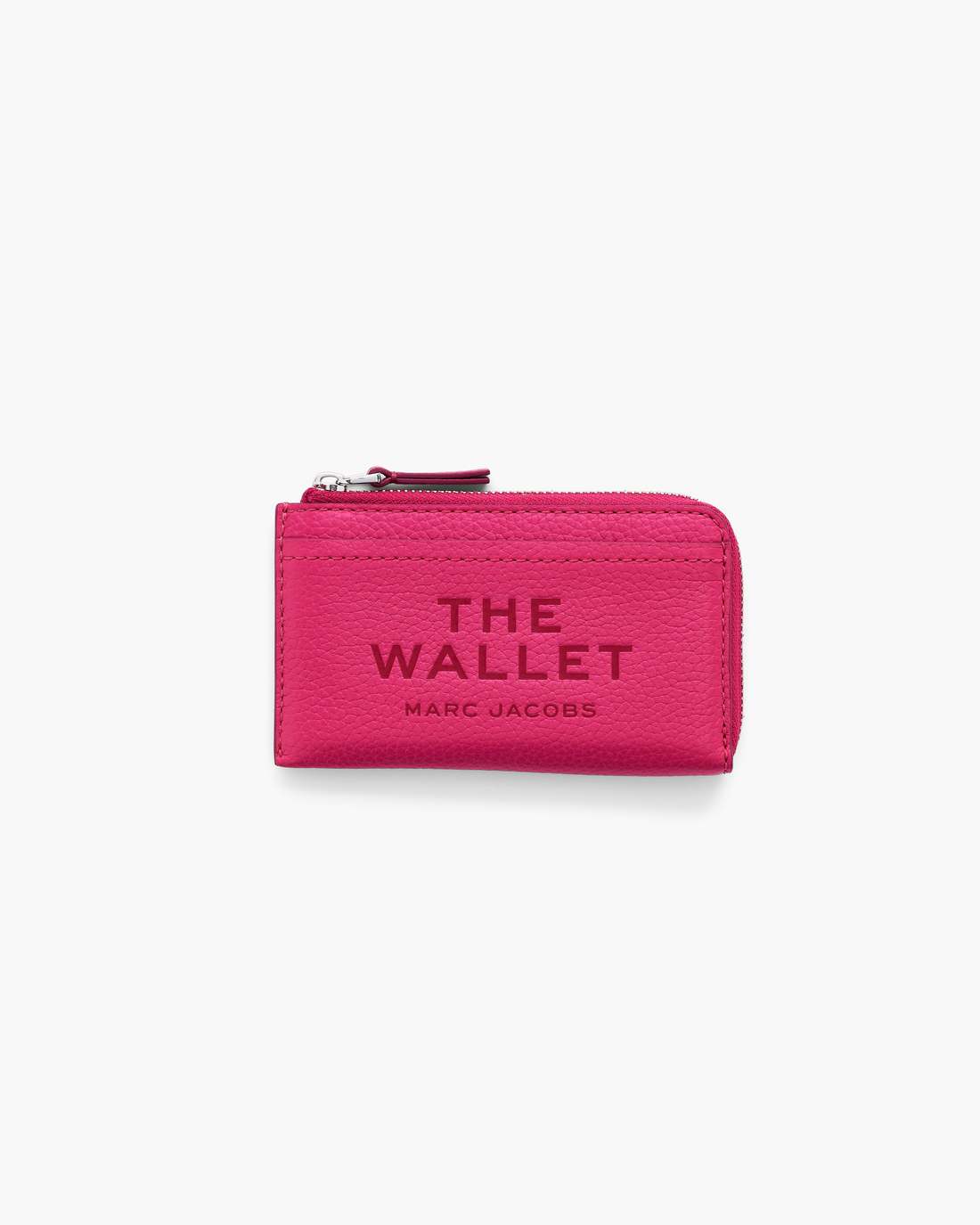 Marc Jacobs Classic - The Leather Top Zip Multi Wallet Raspberry Pink