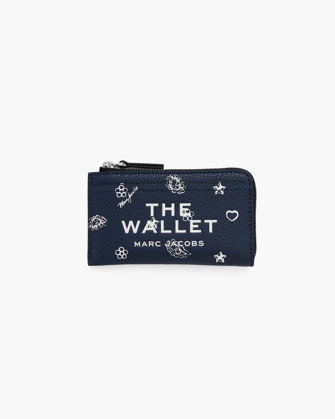 Marc Jacobs Top Pick - The Bandana Top Zip Multi Wallet Navy Multi