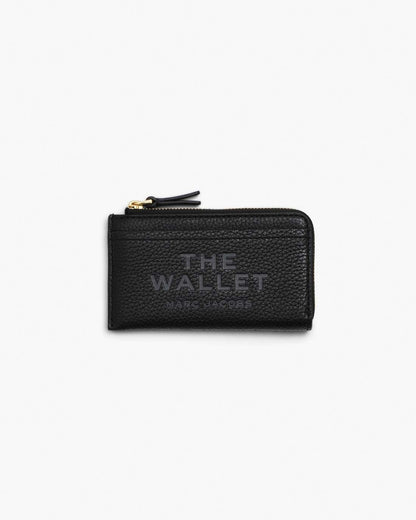 Marc Jacobs Featured - The Leather Top Zip Multi Wallet Black