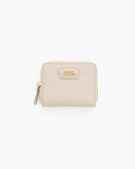 Marc Jacobs Smart Buy - The Everyday Slim Compact Wallet Cloud White