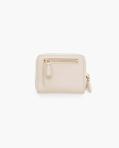 Marc Jacobs Smart Buy - The Everyday Slim Compact Wallet Cloud White
