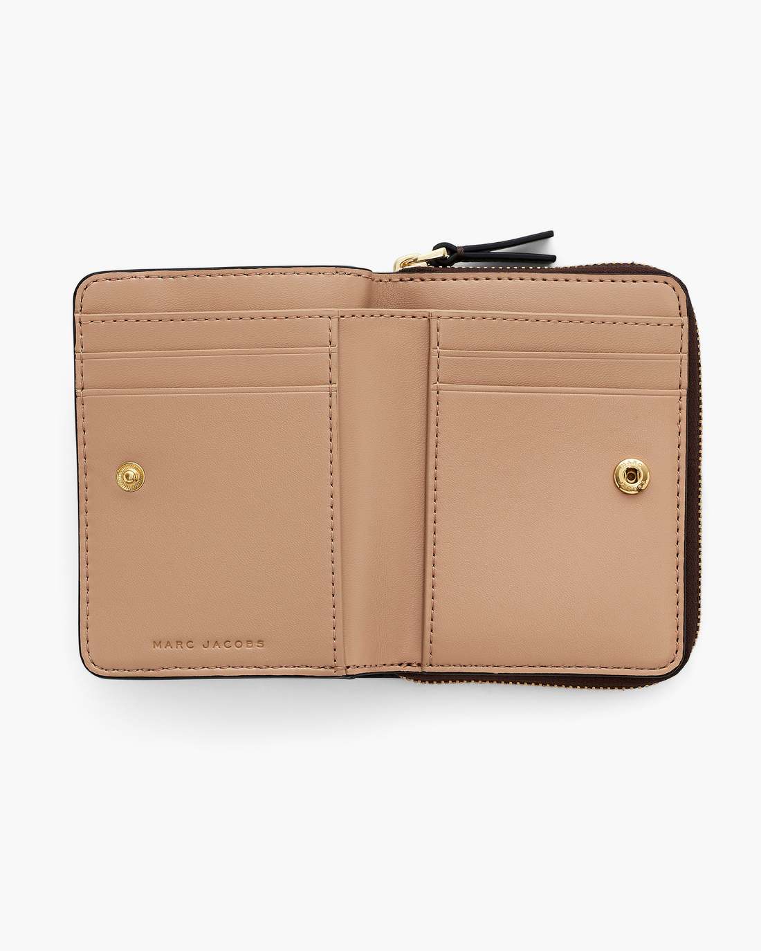 Marc Jacobs Exclusive - The Leather Mini Compact Wallet Ganache