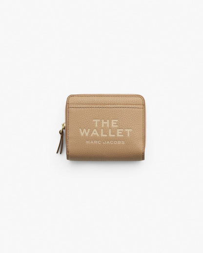 Marc Jacobs Latest - The Leather Mini Compact Wallet Camel