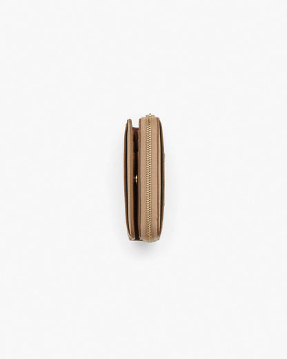 Marc Jacobs Latest - The Leather Mini Compact Wallet Camel