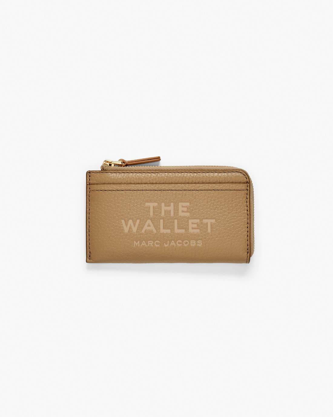 Marc Jacobs Latest - The Leather Top Zip Multi Wallet Camel