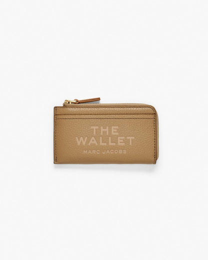 Marc Jacobs Latest - The Leather Top Zip Multi Wallet Camel