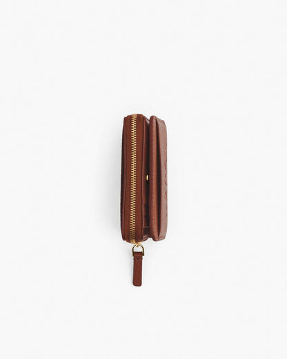 Marc Jacobs Premium - The Leather Mini Compact Wallet Argan Oil