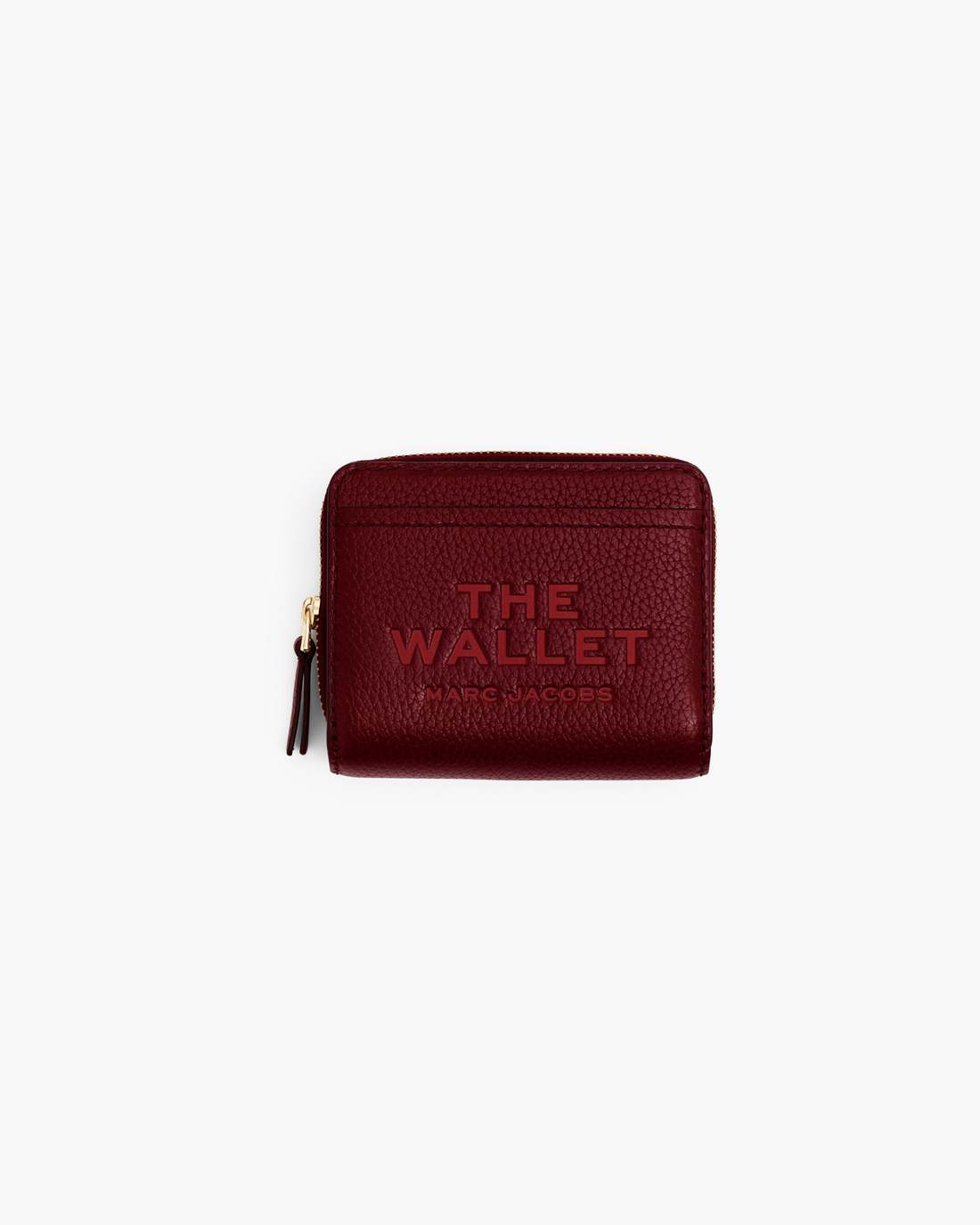 Marc Jacobs Popular - The Leather Mini Compact Wallet Cherry
