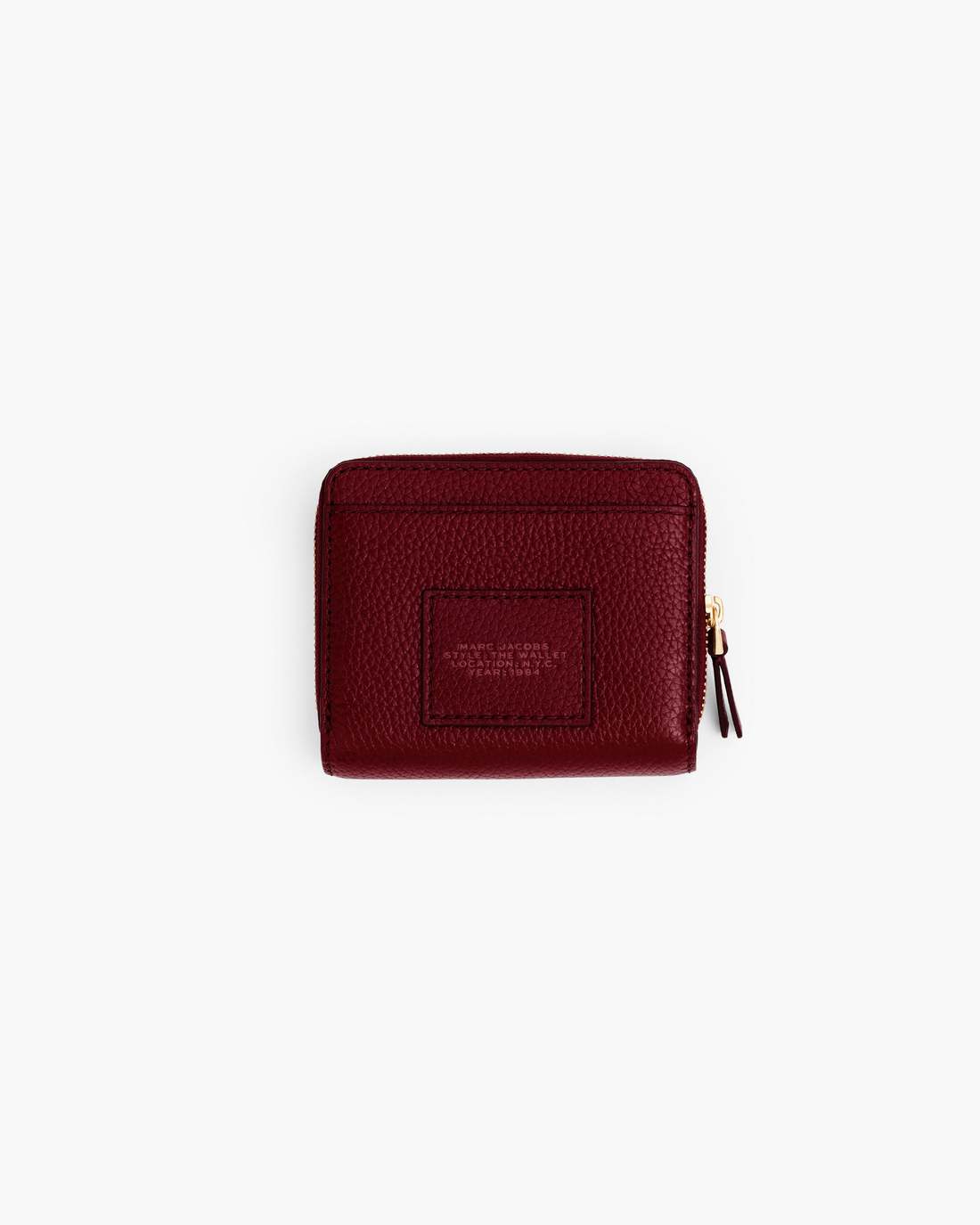 Marc Jacobs Popular - The Leather Mini Compact Wallet Cherry