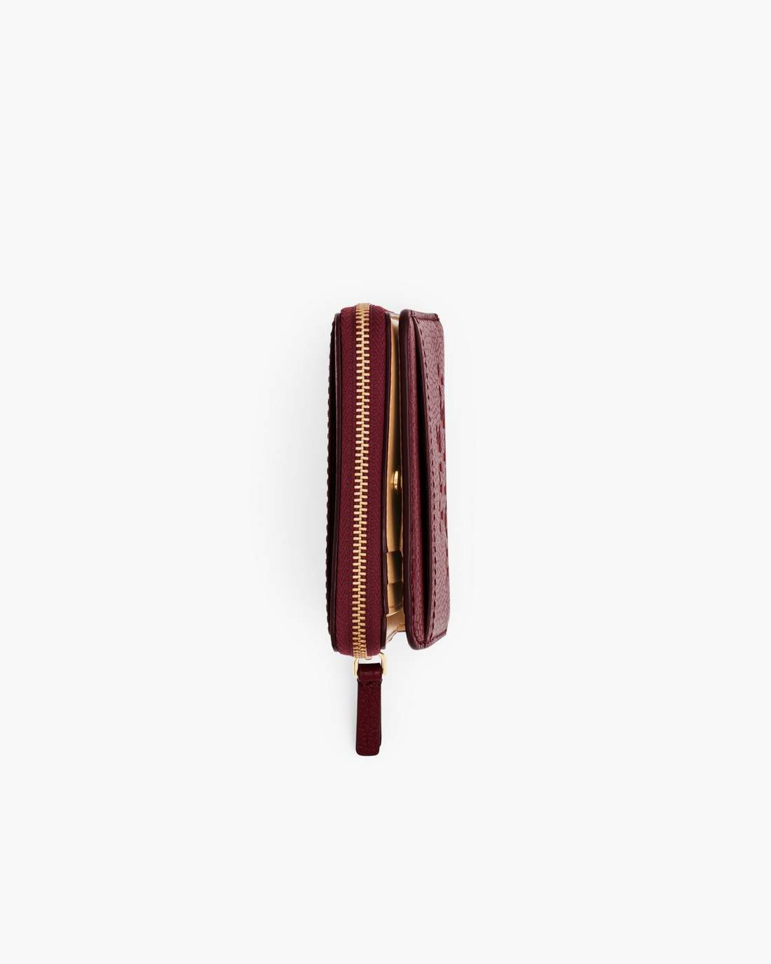 Marc Jacobs Popular - The Leather Mini Compact Wallet Cherry