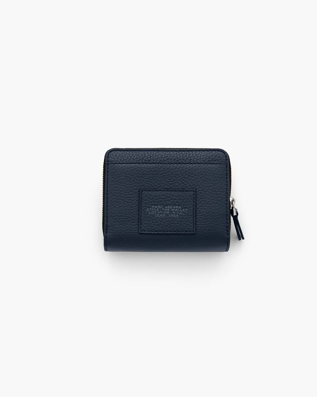 Marc Jacobs Trusted - The Leather Mini Compact Wallet Blue Sea