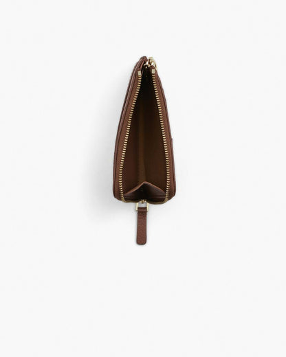 Marc Jacobs Best Seller - The Leather Top Zip Multi Wallet Argan Oil