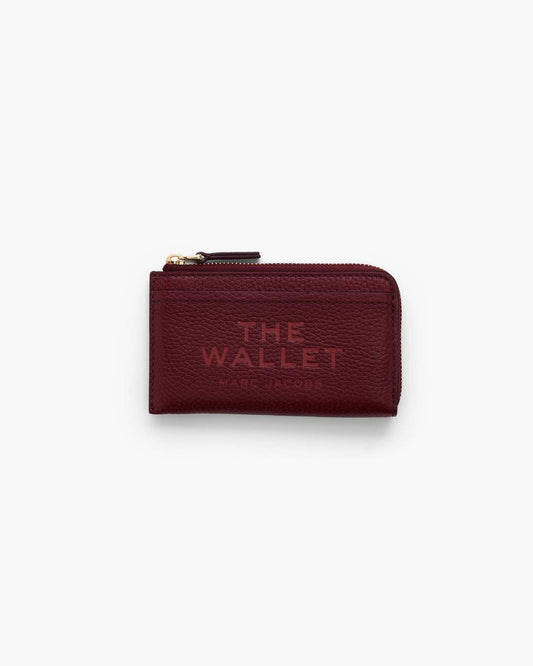 Marc Jacobs Special Offer - The Leather Top Zip Multi Wallet Cherry
