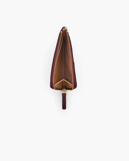 Marc Jacobs Special Offer - The Leather Top Zip Multi Wallet Cherry