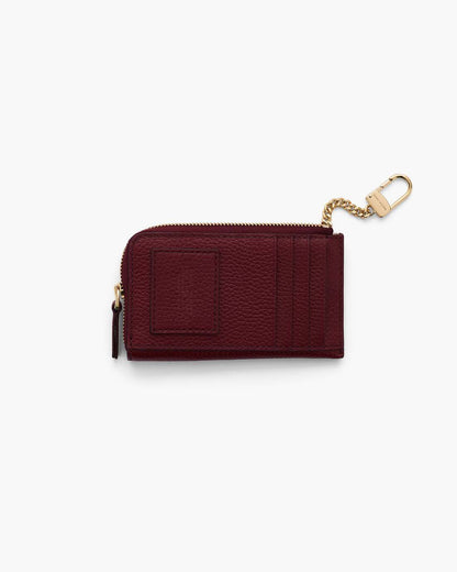 Marc Jacobs Special Offer - The Leather Top Zip Multi Wallet Cherry
