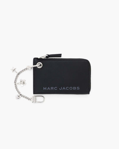 Marc Jacobs Great Value - The Top Zip Charm Wallet Black