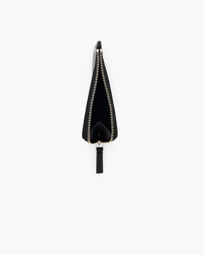 Marc Jacobs Great Value - The Top Zip Charm Wallet Black