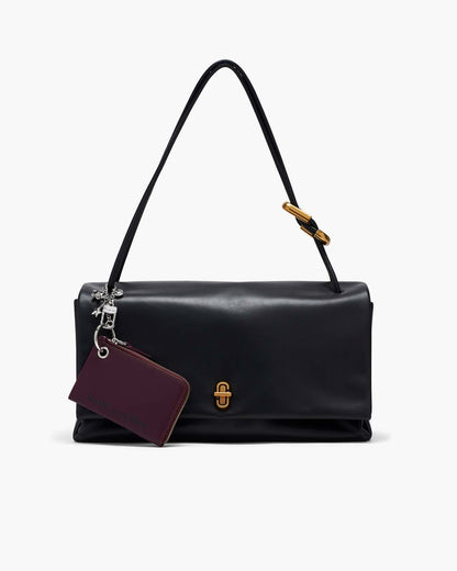 Marc Jacobs Trusted - The Top Zip Charm Wallet Dark Plum