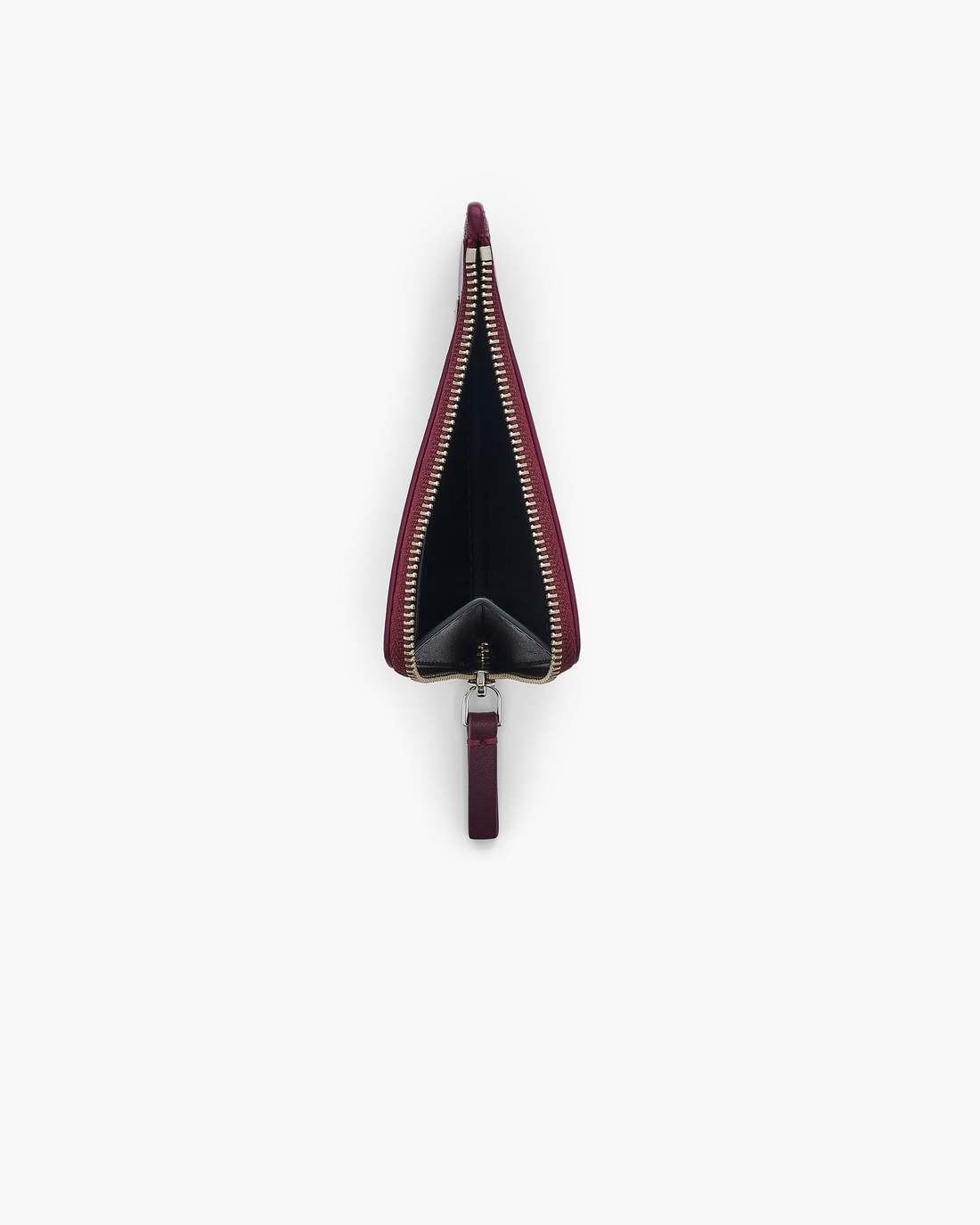 Marc Jacobs Trusted - The Top Zip Charm Wallet Dark Plum