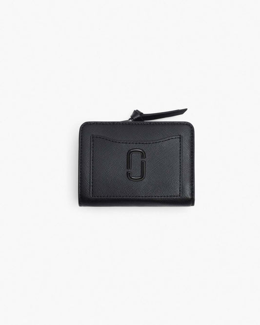 Marc Jacobs Discount - The Utility Snapshot DTM Mini Compact Wallet Black