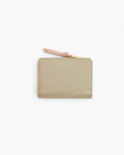 Marc Jacobs New - The Utility Snapshot Mini Compact Wallet Khaki Multi