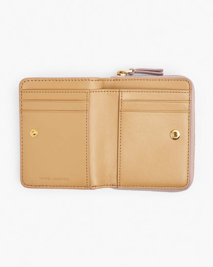 Marc Jacobs Latest - The Leather Mini Compact Wallet Rose